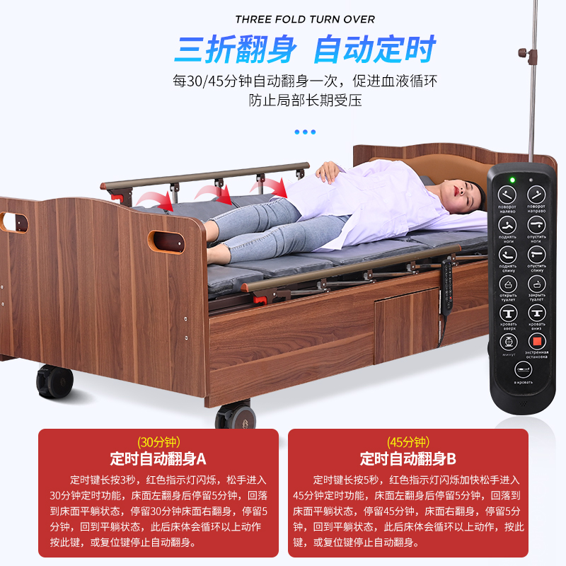 T08-03 智能遠程遙控護理床